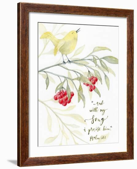 Song Of Praise-Yachal Design-Framed Giclee Print