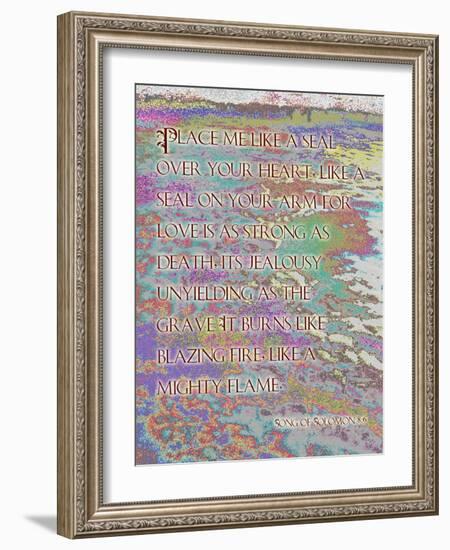 Song of Solomon 8:6-Cathy Cute-Framed Giclee Print