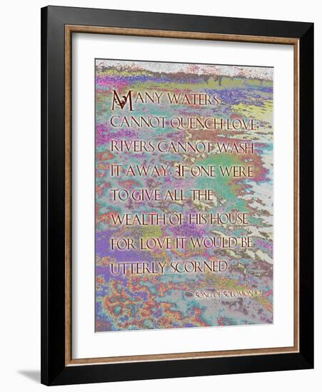 Song of Solomon 8:7-Cathy Cute-Framed Giclee Print