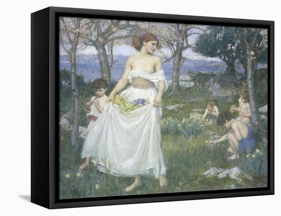 Song of Springtime, c.1913-John William Waterhouse-Framed Premier Image Canvas