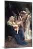 Song of the Angels-William Adolphe Bouguereau-Mounted Art Print