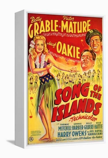 Song of the Islands, 1942-null-Framed Stretched Canvas