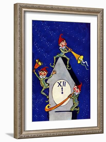 Song of the New Year - Jack & Jill-Leo Politi-Framed Giclee Print