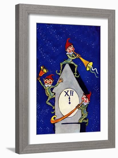 Song of the New Year - Jack & Jill-Leo Politi-Framed Giclee Print