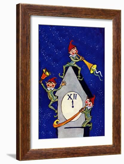 Song of the New Year - Jack & Jill-Leo Politi-Framed Giclee Print