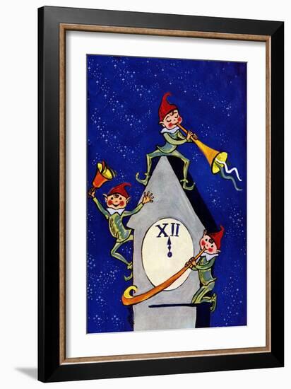 Song of the New Year - Jack & Jill-Leo Politi-Framed Giclee Print