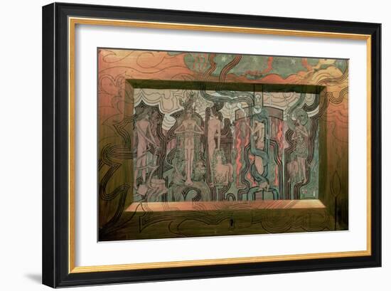 Song of the Times, 1893-Jan Theodore Toorop-Framed Giclee Print