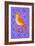 Song Thrush, 2023 (Oil on Canvas)-Jane Tattersfield-Framed Giclee Print