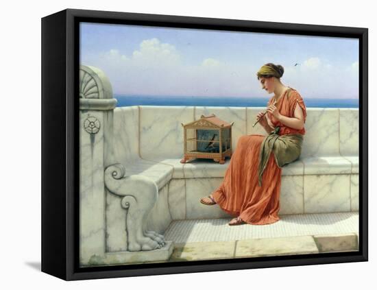 Song without Words, 1918-John William Godward-Framed Premier Image Canvas