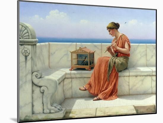 Song without Words, 1918-John William Godward-Mounted Giclee Print