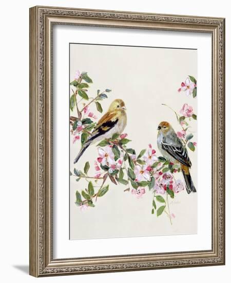 Songbird Duo II-Sally Swatland-Framed Art Print