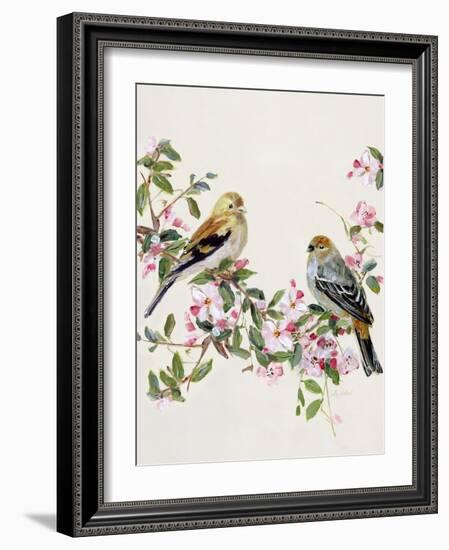 Songbird Duo II-Sally Swatland-Framed Art Print