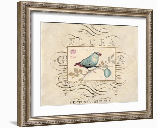 Songbird Etching 1-Chad Barrett-Framed Art Print