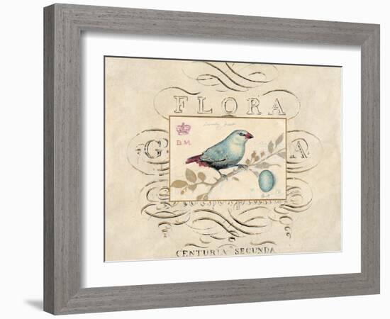 Songbird Etching 1-Chad Barrett-Framed Art Print