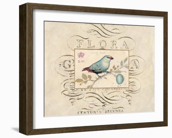 Songbird Etching 1-Chad Barrett-Framed Art Print