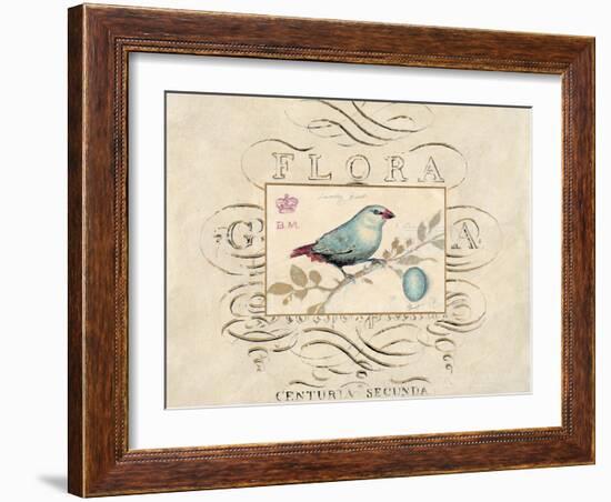 Songbird Etching 1-Chad Barrett-Framed Art Print