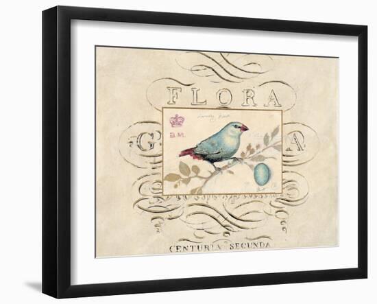 Songbird Etching 1-Chad Barrett-Framed Art Print