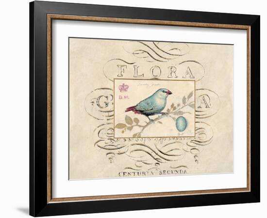 Songbird Etching 1-Chad Barrett-Framed Art Print