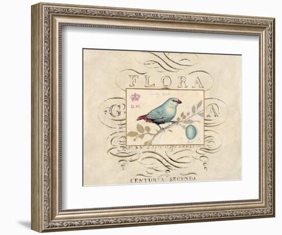 Songbird Etching 1-Chad Barrett-Framed Art Print