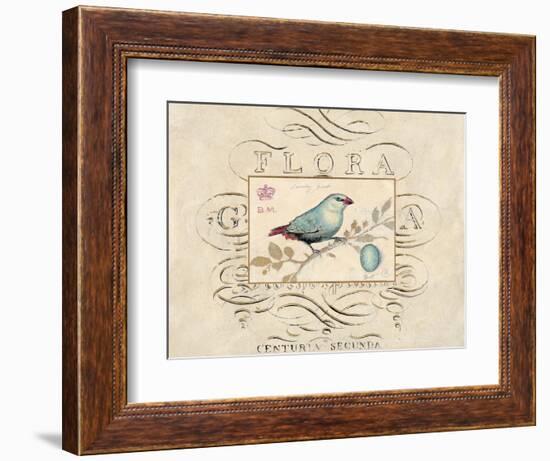 Songbird Etching 1-Chad Barrett-Framed Art Print