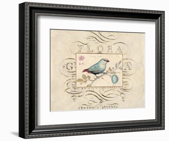 Songbird Etching 1-Chad Barrett-Framed Art Print