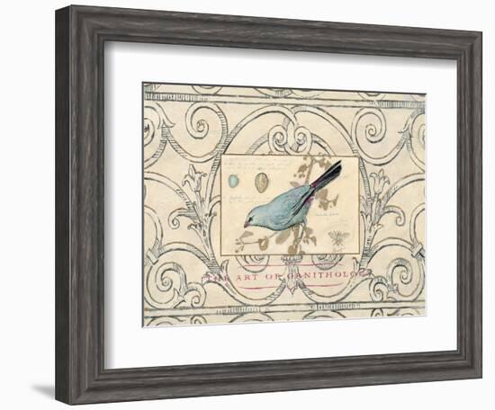 Songbird Etching 2-Chad Barrett-Framed Art Print