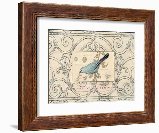 Songbird Etching 2-Chad Barrett-Framed Art Print