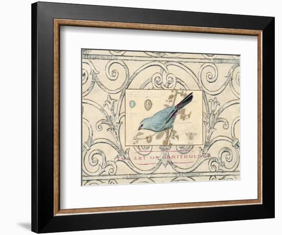 Songbird Etching 2-Chad Barrett-Framed Art Print