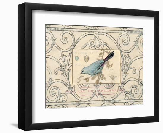 Songbird Etching 2-Chad Barrett-Framed Art Print