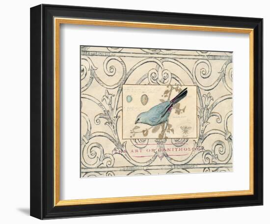 Songbird Etching 2-Chad Barrett-Framed Art Print