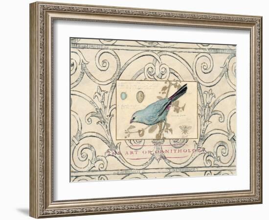 Songbird Etching 2-Chad Barrett-Framed Art Print