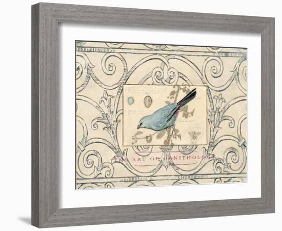 Songbird Etching 2-Chad Barrett-Framed Art Print