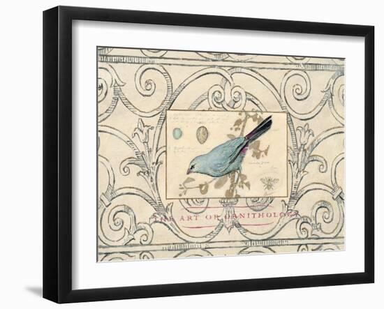 Songbird Etching 2-Chad Barrett-Framed Art Print