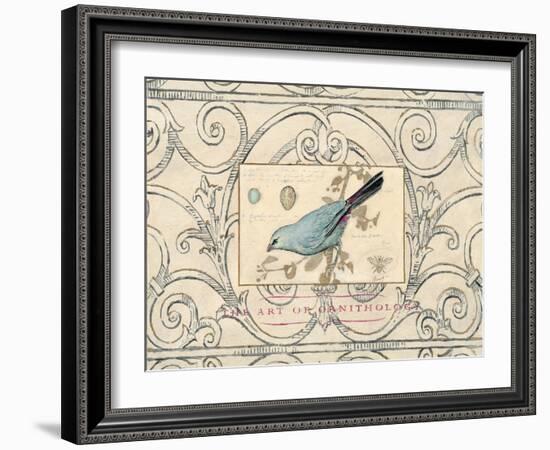 Songbird Etching 2-Chad Barrett-Framed Art Print