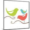 Songbirds I-Sabine Berg-Mounted Giclee Print