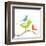 Songbirds II-Sabine Berg-Framed Giclee Print