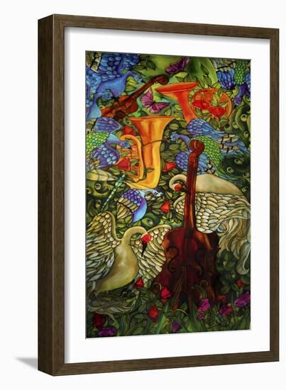 Songbirds-Holly Carr-Framed Giclee Print