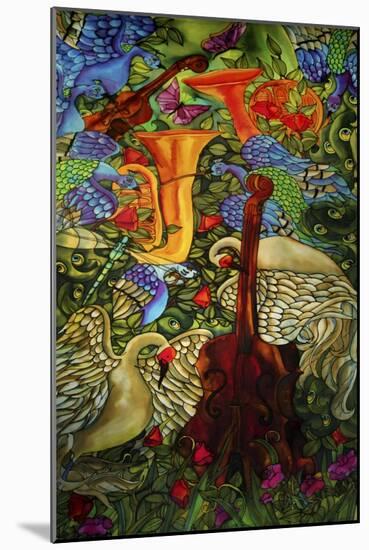 Songbirds-Holly Carr-Mounted Giclee Print