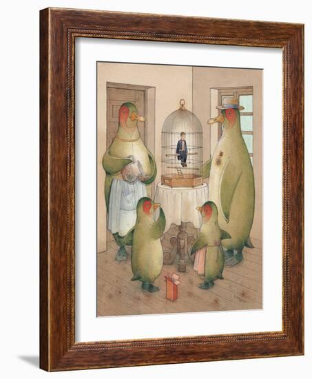 Songman, 2003-Kestutis Kasparavicius-Framed Giclee Print