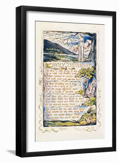 Songs of Experience-William Blake-Framed Giclee Print