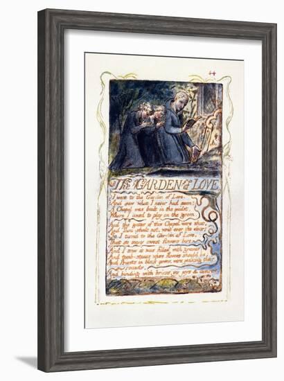 Songs of Experience-William Blake-Framed Giclee Print