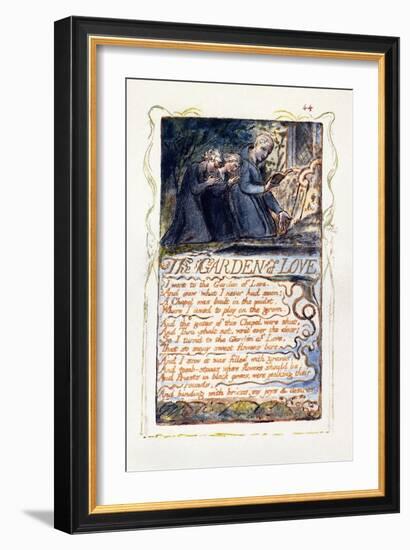 Songs of Experience-William Blake-Framed Giclee Print