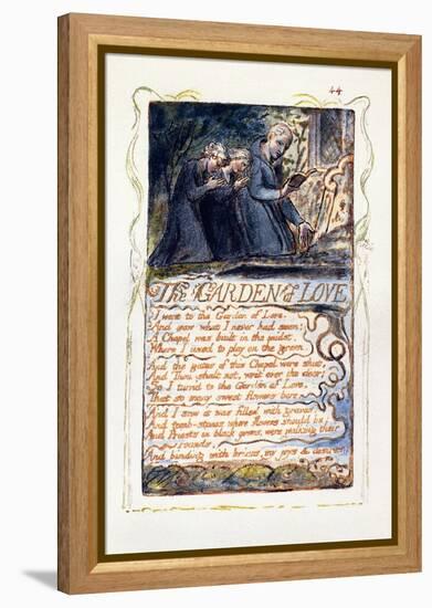 Songs of Experience-William Blake-Framed Premier Image Canvas