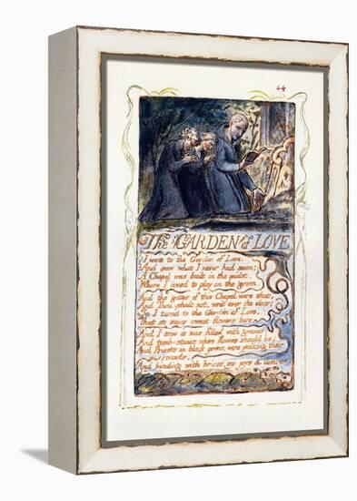 Songs of Experience-William Blake-Framed Premier Image Canvas