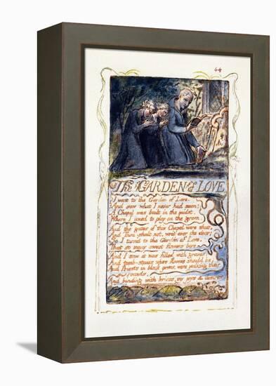 Songs of Experience-William Blake-Framed Premier Image Canvas