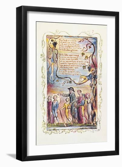 Songs of Innocence-William Blake-Framed Giclee Print