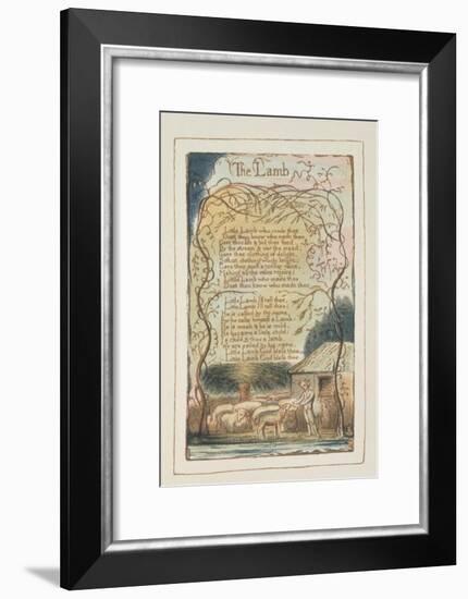 Songs of Innocence-William Blake-Framed Giclee Print