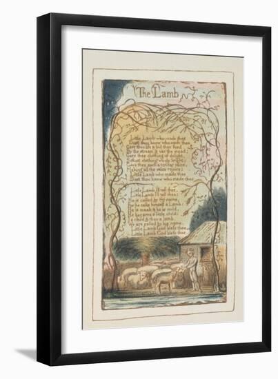 Songs of Innocence-William Blake-Framed Giclee Print