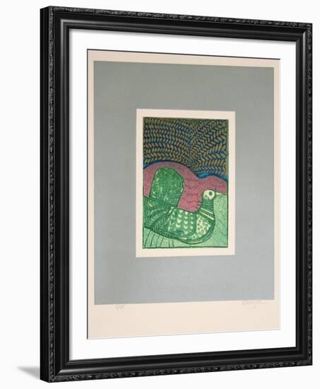 Songs of Veda Suite: Bird of Passage-Arun Bose-Framed Limited Edition