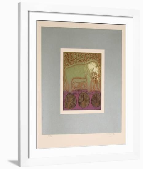 Songs of Veda Suite: Serene Impassivity-Arun Bose-Framed Limited Edition